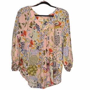 Maeve V Neck Blouse
